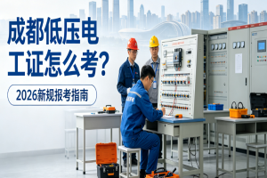 成都成华区低压电工证培训学校地址，2026考证费用